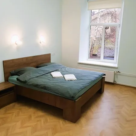 Modern Flat By Lukiskiu Square Vilnius Exterior photo